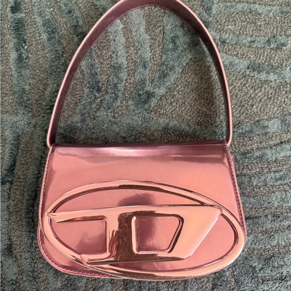Diesel 1DR Pink Metallic handbag